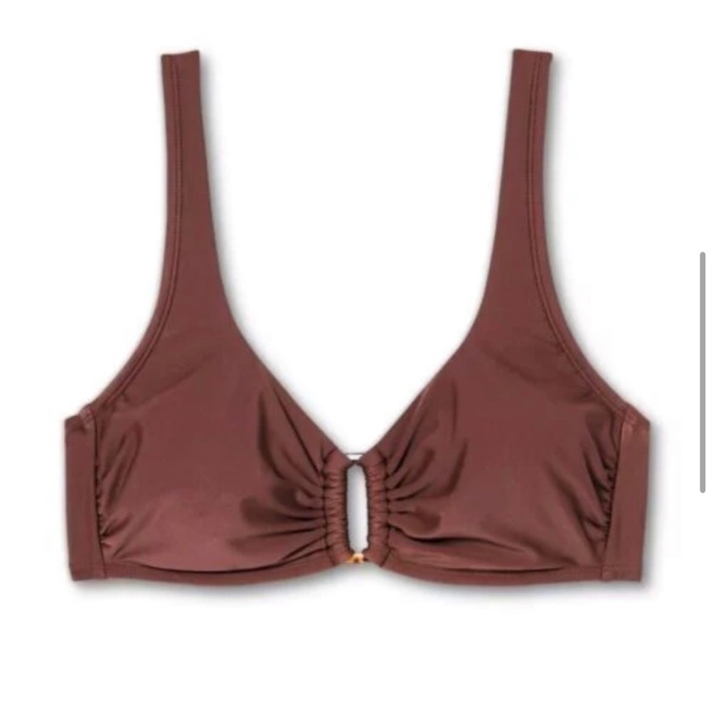Kona Sol | Bralette Bikini Top - Mulberry